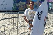 Surfista nacional Arena Rodríguez venció a la número 1 del ranking mundial en Brasil