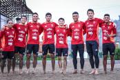 La selección de fútbol playa se prepara para la Liga Evolución 2025 que se jugará en Brasil