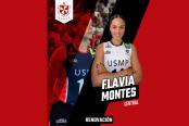 Flavia Montes renovó con la U. San Martín para la temporada 2025/26