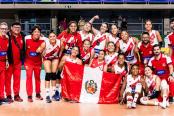  (FOTOS) ¡Arriba Perú! Selección nacional derrotó a Brasil en la Copa América de Vóley