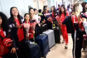(FOTOS) Selección peruana de vóley volvió a Lima tras ganar medalla de plata en Copa América