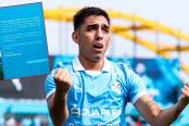 Sporting Cristal anunció venta de Misael Sosa a Godoy Cruz