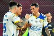 Rosario Central venció a domicilio a Lanús