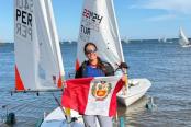 ¡Orgullo nacional! Isabella Suazo logró el segundo lugar en Mundial juvenil ILCA 4 de vela