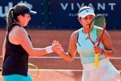 Romina Ccuno se metió a semifinales en dobles del W15 Santiago