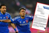 Fallo de Conmebol: U. de Chile avanza a cuartos de la Sudamericana y enfrentará a Alianza Lima