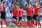 Con Fabio Gruber todo el partido, FC Nürnberg cayó 3-0 en casa por la Bundesliga 2