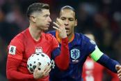 ¡Se repartieron los puntos! Polonia igualó 1-1 con Países Bajos