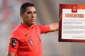 Ayacucho FC se manifestó en contra de la designación de Haro para su duelo ante Comerciantes