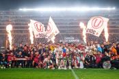 (VIDEO) ¡A oscuras! Así celebró la 'U' la obtención del tricampeonato