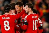 Gales goleó 7-1 a Macedonia del Norte y jugará el repechaje europeo