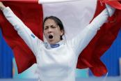 ¡Sigue siendo campeona! María Luisa Doig ganó la de oro en esgrima en los Juegos Bolivarianos