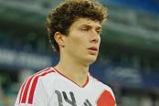 Fabio Gruber dejó buena impresión en su debut pese a la caída ante Chile