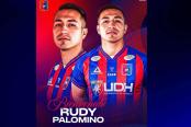 ¡Se sigue armando! Alianza UDH anunció a Rudy Palomino para el 2026