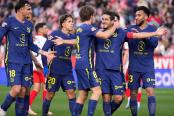 Atlético de Madrid goleó al Girona