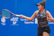 Ccuno debutó en singles con aplastante triunfo en el ITF W15 Lima 2 