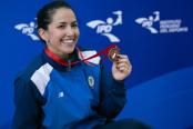 Maria Luisa Doig conquistó el título en la modalidad Espada Femenina Senior
