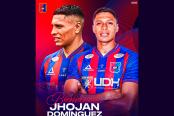 Jhojan Domínguez es nuevo jugador de Alianza Universidad