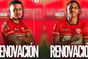 ¡Dos más! Carabaño y Ángeles renovaron con Sport Huancayo