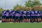 Alianza entrenó por primera vez en Montevideo