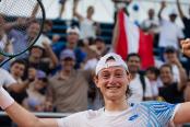 ¡Buena, ‘Nacho’! Buse venció al italiano Passaro y avanzó a octavos del Argentina Open