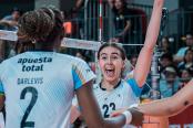Regatas Lima se quedó con el triunfo ante Uviv Guayaquil en el Sudamericano de Clubes de vóley
