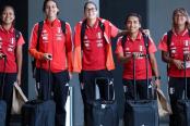 Selección femenina arribó al Cusco