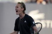 ¡Sorpresa! Sebastian Korda venció a Carlos Alcaraz en el Miami Open