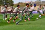 Honduras también entrenó en España pensando en duelo ante Perú