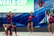 Selección de gimnasia aeróbica quedó lista para competir en la Copa del Mundo en Portugal