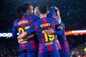 Barcelona ganó por la mínima y sigue firme como líder