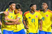 (VIDEO) Colombia consiguió su primera victoria en el Sudamericano Sub 17