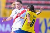 (VIDEO) Perú cayó ante Ecuador por la Liga de Naciones Femenina