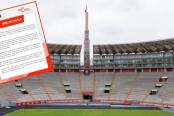 IPD señaló que trabajos en la cancha del Estadio Nacional están por culminar
