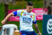James Rodríguez ya entrena con Colombia con miras al Mundial 2026