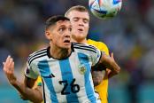 Nahuel Molina sufrió un desgarro y preocupa a Argentina a semanas del Mundial