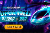 Se parte de la Operación Super Heli y gana S/1,000 en premios y free bets en Meridian Casino