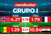¡Juega en la Fecha 3 del Grupo I del Torneo mundial y gana con la Mundo Mania de Meridianbet!
