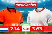 Países Bajos vs Marruecos: ¡Juega en el Torneo mundial y gana con la Mundo Mania de Meridianbet!