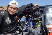Joven piloto Gilberto Ganoza volvió a ganar en La Chutana