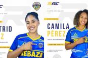 Rebaza Acosta refuerza su plantel con Astrid Ruiz y el regreso de Camila Pérez