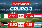 ¡Juega en la Fecha 3 del Grupo J del Torneo mundial y gana con la Mundo Mania de Meridianbet!