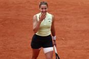 Chwalinska dio la sorpresa y es finalista de Roland Garros