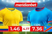 Colombia vs Congo: ¡Juega en el Torneo mundial y gana con la Mundo Mania de Meridianbet!