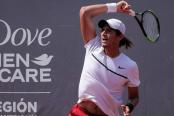 Conner Huertas del Pino ganó en la primera ronda del Challenger de Asunción