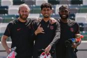 Estados Unidos tuvo su último entrenamiento y quedó listo para su debut