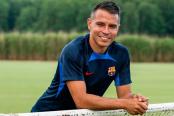 Javier Saviola: "El Barcelona es el equipo ideal para Julián Álvarez"