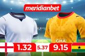 Inglaterra vs Ghana: ¡Juega en el Torneo mundial y gana con la Mundo Mania de Meridianbet!