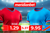Portugal vs. Congo: ¡Juega en el Torneo mundial y llega a la Cima del fútbol con Meridianbet y Kashio!