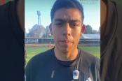 Diego Enríquez aprovechó las vacaciones para entrenar en Chile y potenciar su nivel